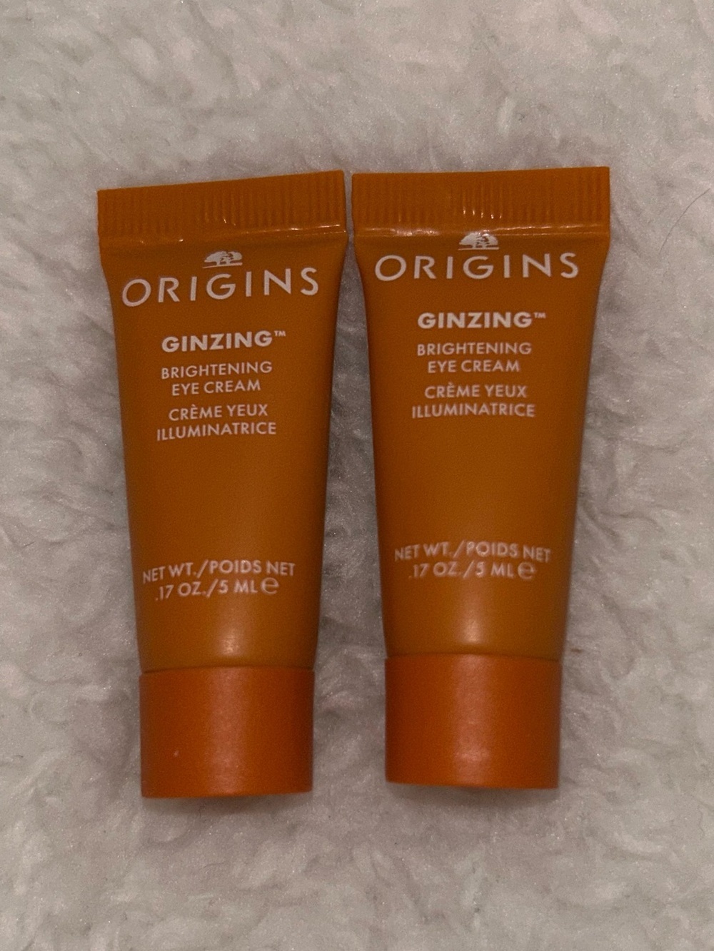 Origins Ginzing Brightening Eye Cream 2 Pack NEW